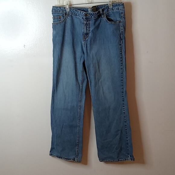 Rt 66 women's size 17/18 midrise bootcut blue denim jeans. - Picture 1 of 8